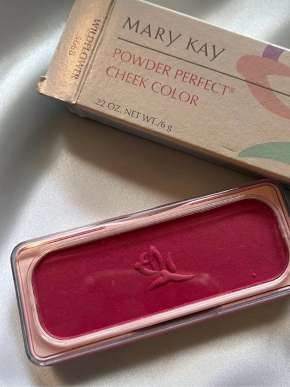 Mary Kay Powder Perfect Cheek #5668 Wildflower Discontinued